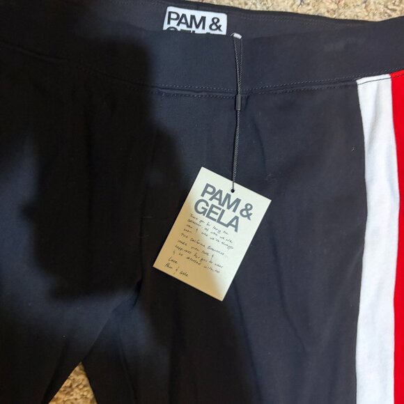 Pam & Gela Sport Stripe Pant Black - Picture 4 of 14
